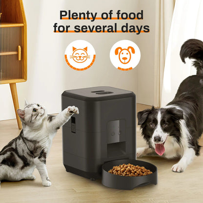 HEYBO Smart Pet Feeder - Automatic, App-Controlled, 2L for Cats & Small Dogs