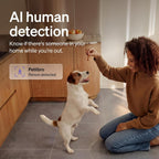 PETLIBRO Dog Camera with Phone App, 360° Auto Tracking Pet Camera Indoor with Phone App for Home Alone Pets, Cat & Puppy Camera with 2-Way Audio, Night Vision, Indoor Camera Wifi