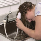 Crazyview Slip on Hose Portable Shower Head Shower Head Attachment for Dogs with Pet Shower Sprayer