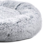 Mr. Peanut's 28" OrthoPlush® Pet Bed - Snowflake White Two Tone